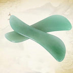 Gua Sha Facials Tools for Back Massage Tools Board Natural Jade Stone for SPA - Image 7