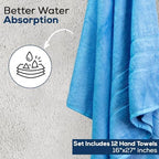 Simpli-Magic Cotton Hand Towels 16"x27" – Soft Towels - Image 4