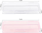 4Pcs Transparent Storage Boxes For Nail Tool Professional Pedicure Manicure - Image 3