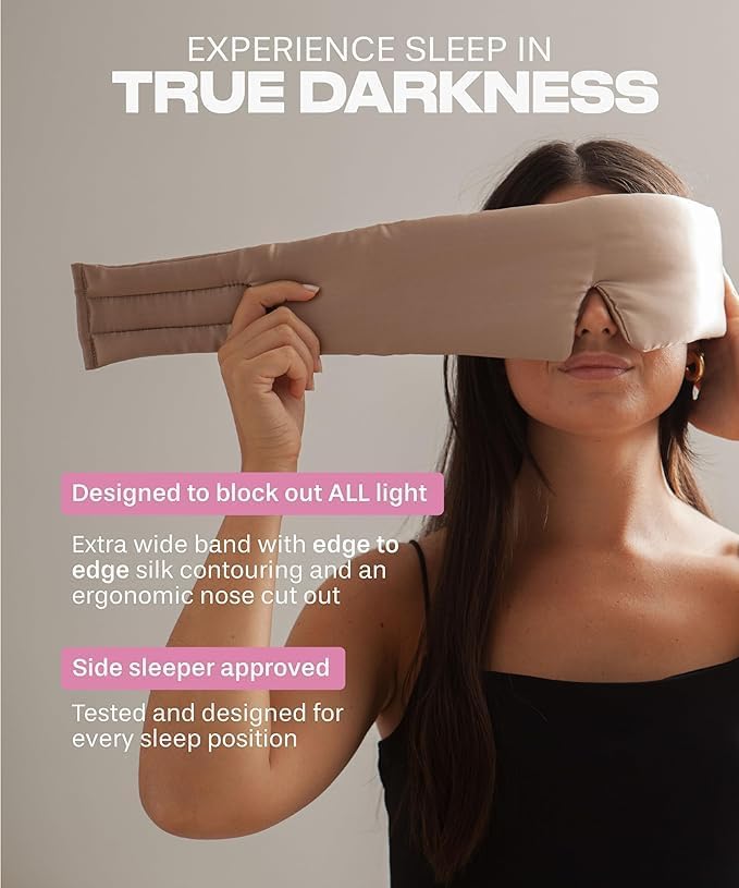 SUNDAYSILKS™ | Adjustable Silk Sleep Mask - Image 2