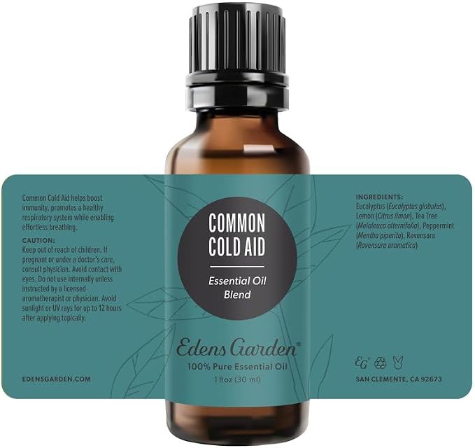 Edens Garden Common Cold Aid Essential Oil Blend- 100% Pure Premium Grade - Image 2