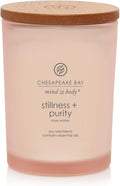 Chesapeake Bay Candle Scented Candle Stillness + Purity Medium Jar 8 Ounce Home by ChesapeakeBayFragrance