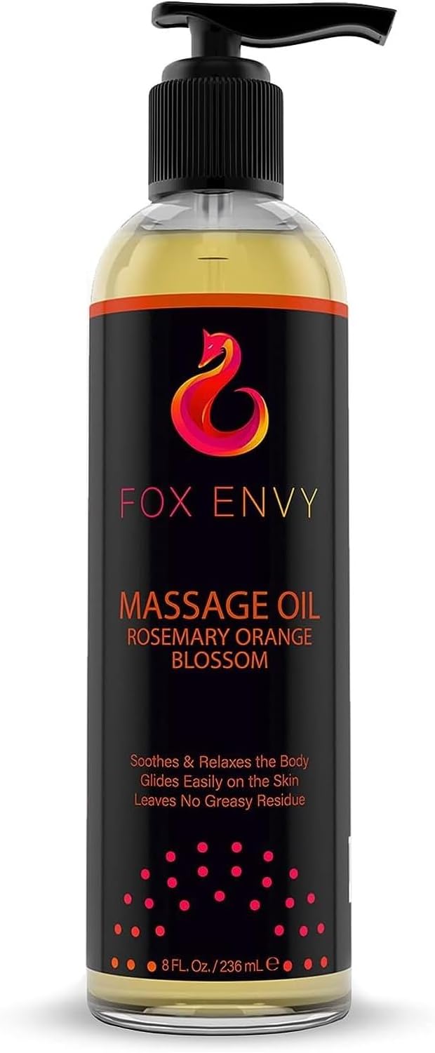 Massage Oil for Couples, Women & Men by Fox+Envy