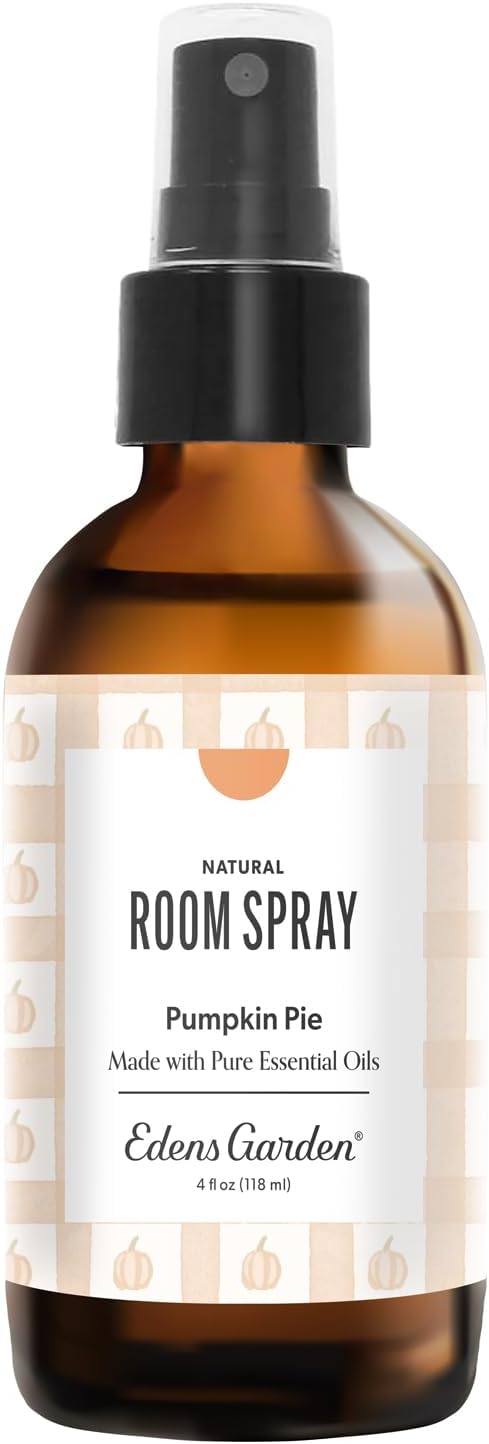 Edens Garden Pumpkin Pie Aromatherapy Room Spray – Natural Essential Oil Air by EdensGarden