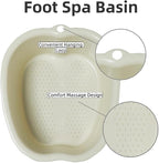 Ytterbium Foot Soaking Bath Basin, Large Massage Foot Soaking Tub, Plastic Home - Image 4