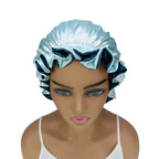 Adjustable Silk Satin Bonnet Hair Care Caps - Image 5