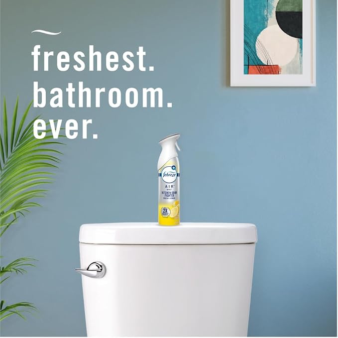 Febreze Air Freshener Spray, Odor-Fighting Room Spray, Heavy Duty Bundle - Image 7
