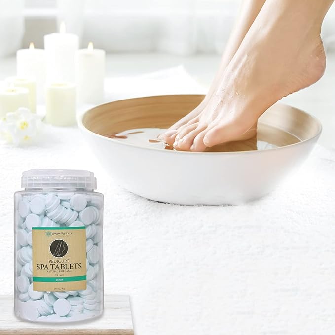 Ginger Lily Farms Botanicals Pedicure Spa Tablets, Natural & Organic, - Image 6