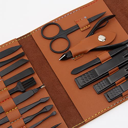 16 Pieces Manicure Set, Pedicure Kit, Nail Clippers, Stainless Steel - Image 5