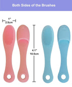 9-in-1 Face Scrubber Face Cleaning Brushes Super Soft Silicone Cleanser Brush - Image 9