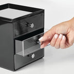 mDesign Makeup Organizer Storage Station Cube - Image 4