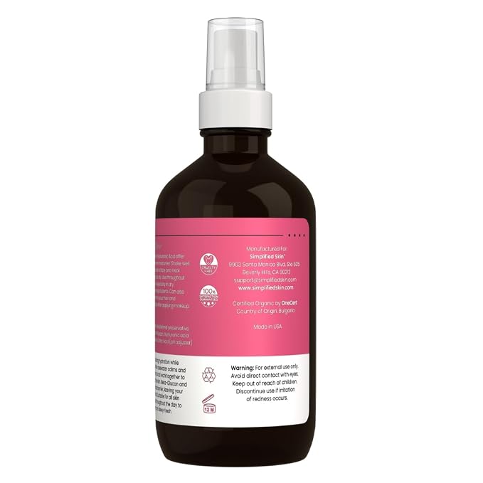Rosewater and Glycerin Spray – Hydrating & Refreshing Rose Water Spray - Image 9