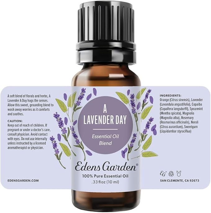 Edens Garden A Lavender Day Essential Oil Blend- 100% Pure Premium Grade - Image 8
