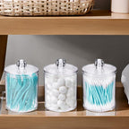 WEISHI 4 Pack Qtip Holder Dispenser - Image 3