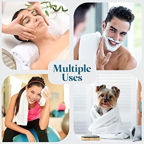 JMR White Bath Towels Bulk Pack of 36 - Image 5