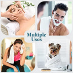 JMR White Bath Towels Bulk Pack of 36 - Image 5