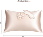 Vegan Silk Sleep Set, Vegan Silk Pillowcase - Image 2