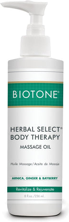 Biotone Herbal Select Massage Products Body Therapy Oil, 8 Ounce by BIOTONE