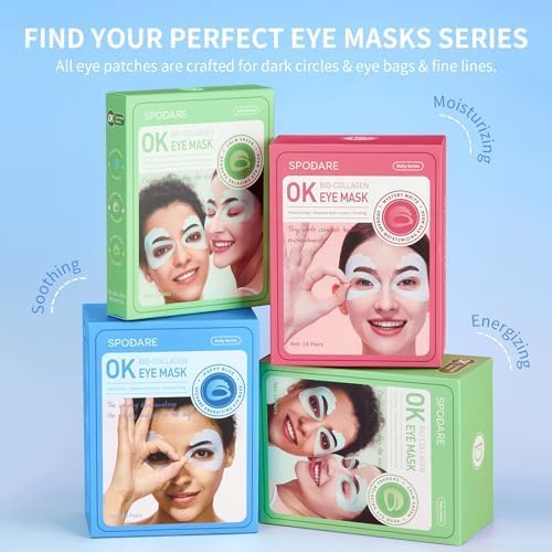 SPODARE OK Shape Eye Masks, 360° Fit Under Eye Patches - Image 8
