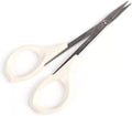 Eyebrow Scissor 4 Inch Trimming Manicure Lash Scissors by EMILYSTORES