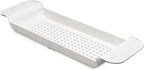 madesmart Expandable Bath Shelf, Adjustable Bathtub Tray - Image 3