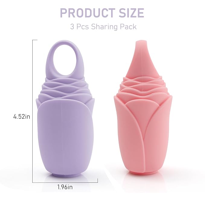 3 Pcs Facial Ice Roller Silicone Mold Reusable - Image 6