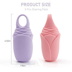 3 Pcs Facial Ice Roller Silicone Mold Reusable - Image 6