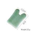 Gua Sha Facials Tools for Nose Massage Tools Board Natural Jade Stone for SPA - Image 6