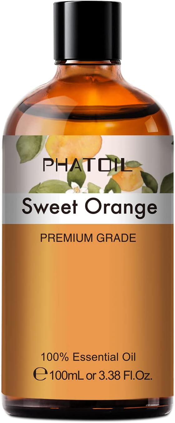 Sweet Orange Essential Oil, 3.38Fl.Oz PHATOIL Pure Essential Oil Singles - Image 6