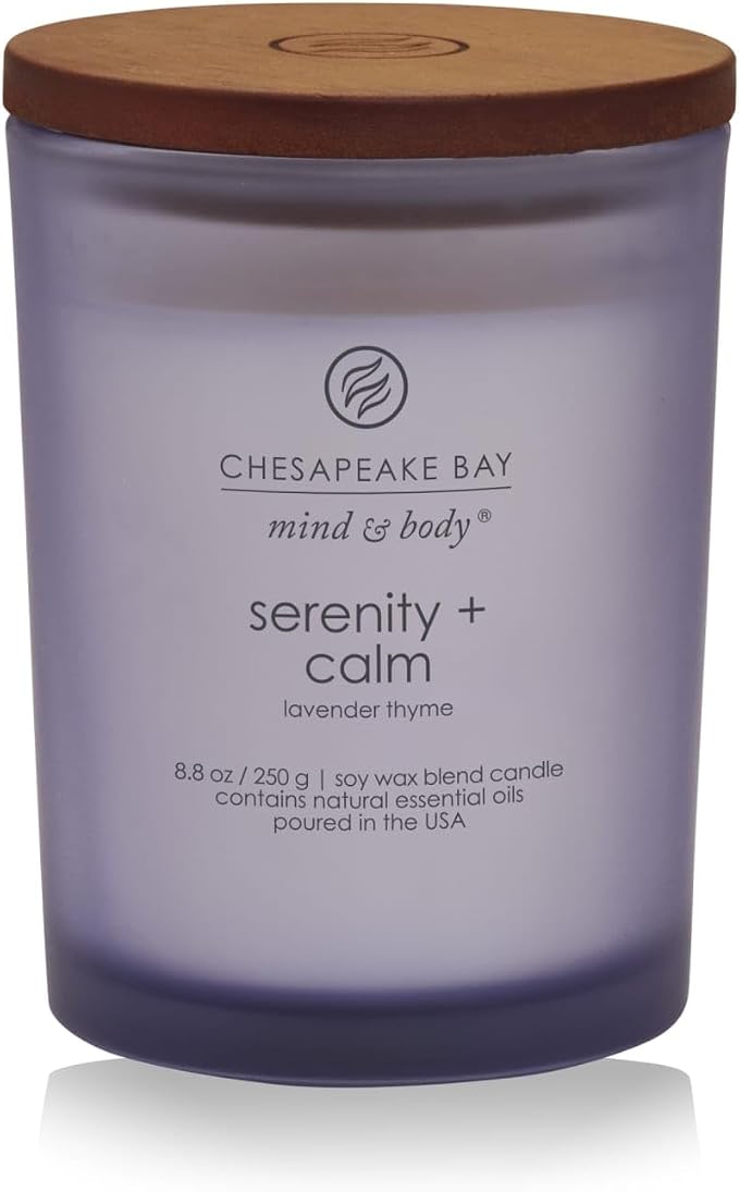 Chesapeake Bay Candle Medium Jar Scented Candle Serenity + Calm Home Décor by ChesapeakeBayFragrance