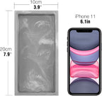 Luxspire Bathroom Vanity Tray, 8 x 4 inch Resin Dresser Jewelry Ring Dish Tank - Image 2