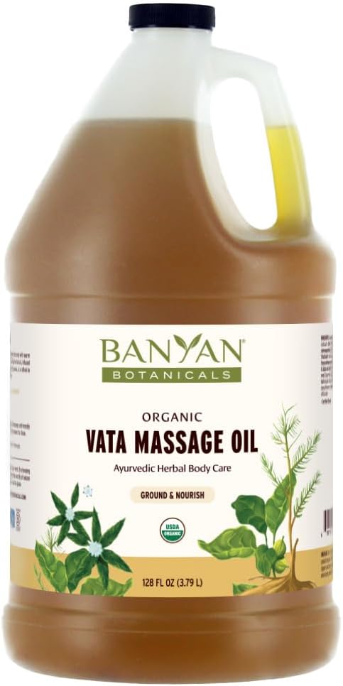 Banyan Botanicals Vata Massage Oil, 128 oz by BanyanBotanicals