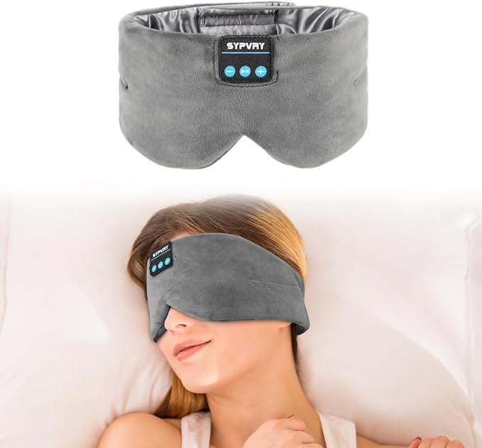 Sleep Eye Mask with Bluetooth Headphones, SYPVRY Wireless Headphones Bluetooth by SYPVRY