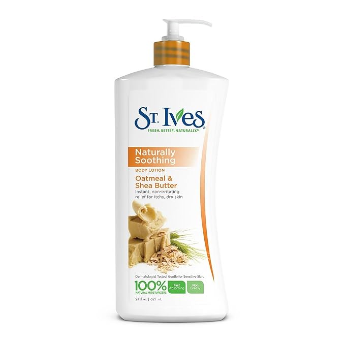 St. Ives Nourish & Soothe, Oatmeal & Shea Butter Body Lotion 21 Fl Oz by St.+Ives