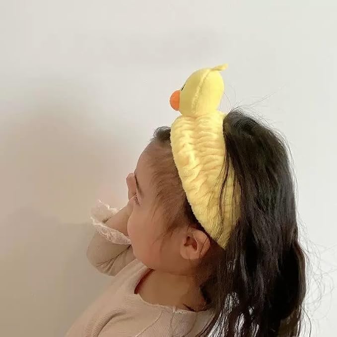 Funny Cat Headband for Women, Cute Animal Duck Frog Dinosaur Snail Kawaii Spa - Image 3