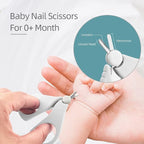 Baby Nail Clippers Set with Cute Case, Infant Fingernail and Toenail File Kit - Image 2