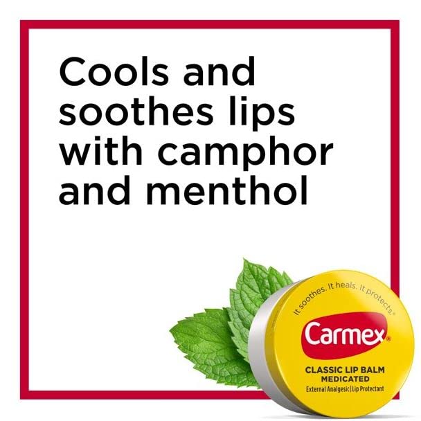 Carmex Classic Lip Balm Medicated, 0.25 oz - Image 3
