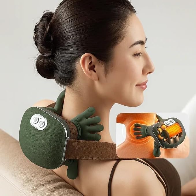 ZoserX - Bionic Heated Massager, Portable Shiatsu Neck and Back Massager - Image 7