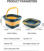 WMHYLYH Collapsible Pedicure Foot Spa Bath Massager - Image 6
