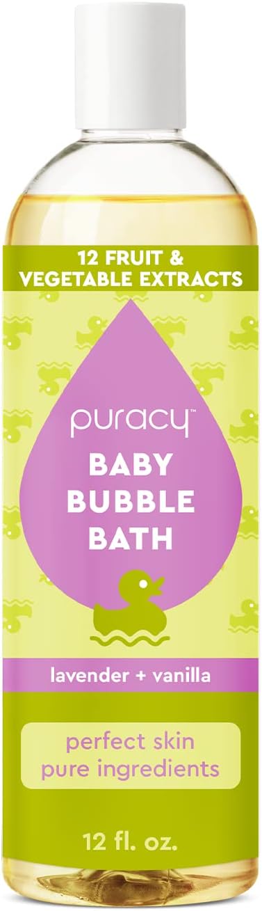Puracy Bubble Bath for Children, Gently Scented by Puracy