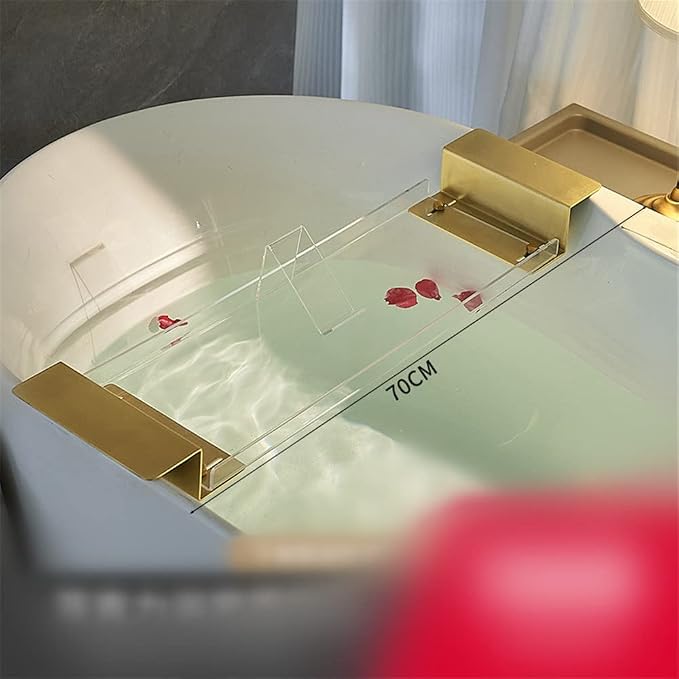 WANLIAN 33 Inch Luxury Bathtub Caddy Tray - Image 2