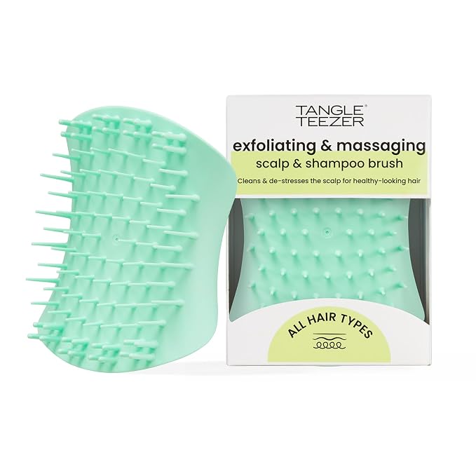 Tangle Teezer Scalp & Shampoo Hairbrush, to Exfoliate, and Cleanse by TangleTeezer