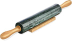 Koville Marble Rolling Pin, Non-Stick Stone Dough Roller, Rolling Pin by Koville