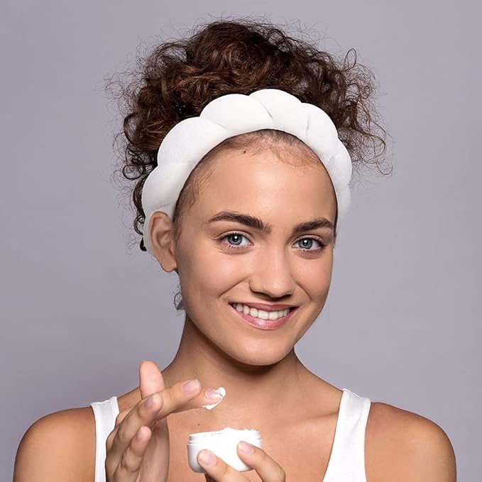 Spa Headbands for Washing Face or Facial, Makeup Headband for Women, Skincare - Image 6