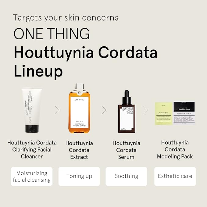ONE THING Houttuynia Cordata Extract 10 fl oz | Vegan Soothing Calming - Image 6