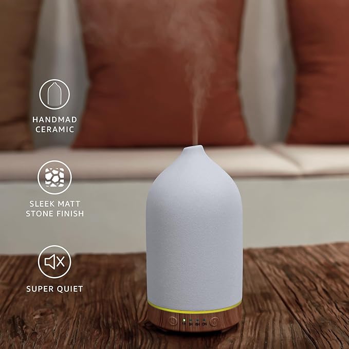 Gooamp 200ML Ceramic Essential Oil Diffuser - Image 4