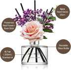 COCODOR Rose Flower Reed Diffuser/White Jasmine/6.7oz/1Pack / Home Fragrance - Image 3