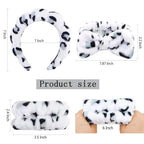 6 Pcs Elastic Microfiber Spa Headband Set - Image 2