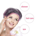 Shintop Disposable Shower Caps for Women, 100 Packs Hair Caps Individually - Image 7
