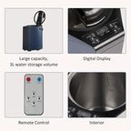 Sauna Steamer, Portable Steam Generator, 3L Stainless Steel Steam Pot - Image 6